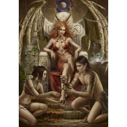 Grafika (00984) - Cris Ortega: "The last Throne of the Moon" - 1000 brikker puslespil