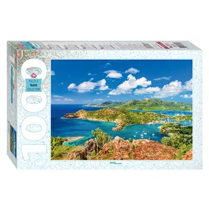 Step Puzzle (79139) - "Shirley Heights, Antigua" - 1000 brikker puslespil