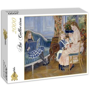 Grafika (00747) - Pierre-Auguste Renoir: "Children's Afternoon at Wargemont, 1884" - 2000 brikker puslespil