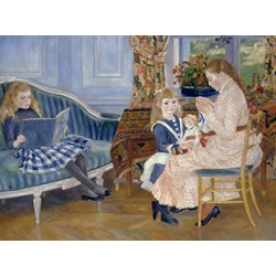 Grafika (00747) - Pierre-Auguste Renoir: "Children's Afternoon at Wargemont, 1884" - 2000 brikker puslespil