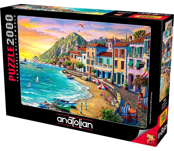 Anatolian (3948) - "Vidunderlig strand" - 2000 brikker puslespil