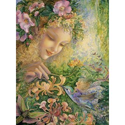 Grafika (00906) - Josephine Wall: "Honeysuckle" - 2000 brikker puslespil
