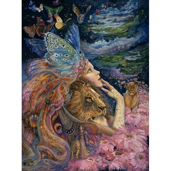 Grafika (00908) - Josephine Wall: "Heart and Soul" - 2000 brikker puslespil