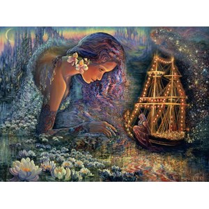 Grafika (00922) - Josephine Wall: "Star Ship" - 2000 brikker puslespil