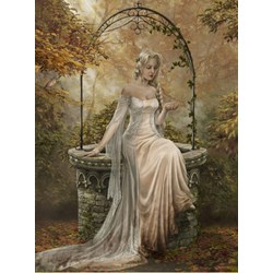 Grafika (00943) - Cris Ortega: "The Well of my Desires" - 2000 brikker puslespil