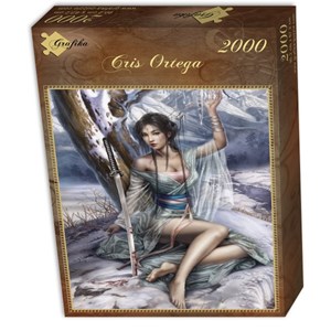 Grafika (00945) - Cris Ortega: "Frozen" - 2000 brikker puslespil