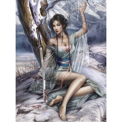 Grafika (00945) - Cris Ortega: "Frozen" - 2000 brikker puslespil