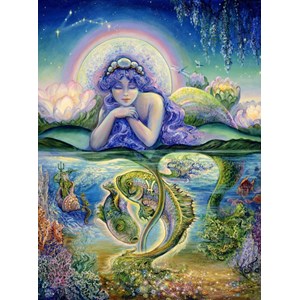 Grafika (00807) - Josephine Wall: "Pisces" - 2000 brikker puslespil