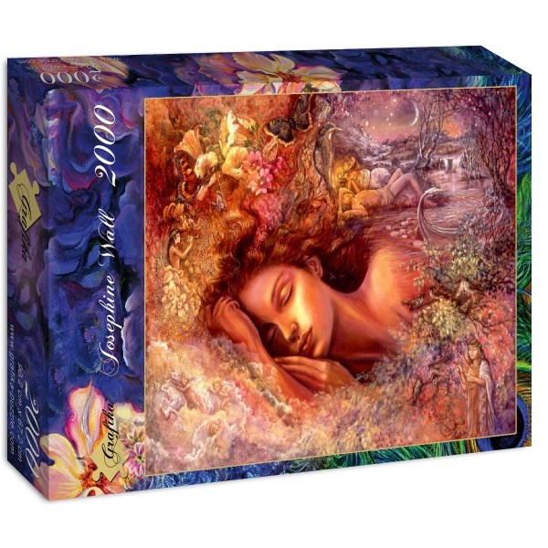 Grafika (00891) - Josephine Wall: "Psyche's Dreams" - 2000 brikker puslespil