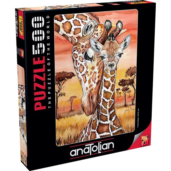 Anatolian (3615) - Lynn Bean: "Giraffe" - 500 brikker puslespil