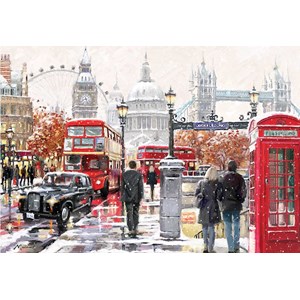 Anatolian (3937) - "Sne i London" - 2000 brikker puslespil