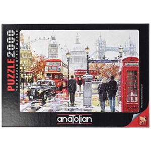 Anatolian (3937) - "Sne i London" - 2000 brikker puslespil