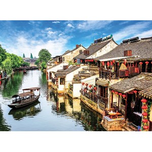 Anatolian (3945) - "Xitang Ancient Town" - 2000 brikker puslespil