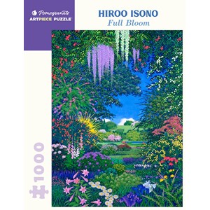 Pomegranate (aa1089) - Hiroo Isono: "Full Bloom" - 1000 brikker puslespil