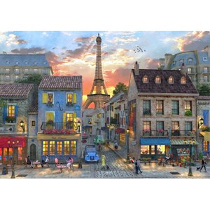 Bluebird Puzzle (70253) - Dominic Davison: "Streets of Paris" - 4000 brikker puslespil