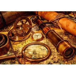 Grafika (01146) - "Vintage Travel" - 1000 brikker puslespil