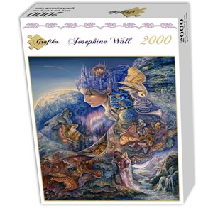 Grafika (00920) - Josephine Wall: "Once in a Blue Moon" - 2000 brikker puslespil