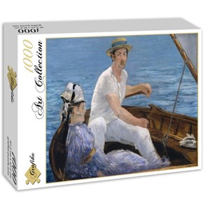 Grafika (01131) - Edouard Manet: "Boating, 1874" - 1000 brikker puslespil
