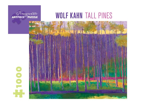 Pomegranate (aa1037) - Wolf Kahn: "Tall Pines, 1999" - 1000 brikker puslespil
