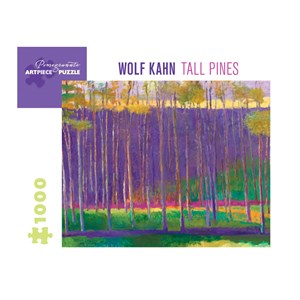 Pomegranate (aa1037) - Wolf Kahn: "Tall Pines, 1999" - 1000 brikker puslespil