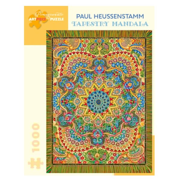 Pomegranate (aa1046) - Paul Heussenstamm: "Tapestry Mandala" - 1000 brikker puslespil