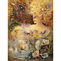 Grafika (00902) - Josephine Wall: "Crystal of Enchantment" - 2000 brikker puslespil