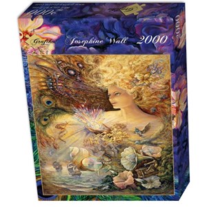 Grafika (00902) - Josephine Wall: "Crystal of Enchantment" - 2000 brikker puslespil