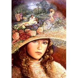 Grafika (01104) - Josephine Wall: "Grandmother's Hat" - 1000 brikker puslespil