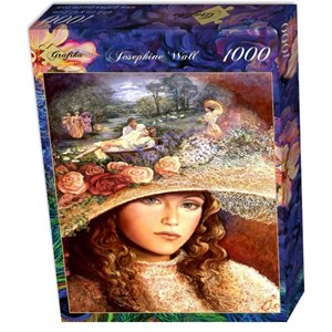 Grafika (01104) - Josephine Wall: "Grandmother's Hat" - 1000 brikker puslespil