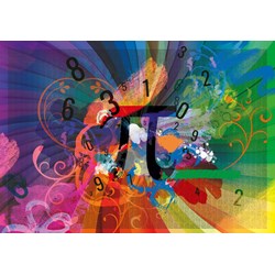 Grafika (01119) - "The number Pi" - 1000 brikker puslespil