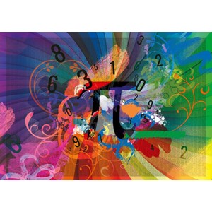 Grafika (01119) - "The number Pi" - 1000 brikker puslespil