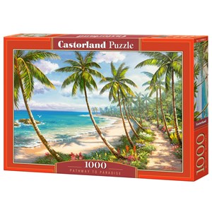 Castorland (C-104666) - "Pathway to Paradise" - 1000 brikker puslespil