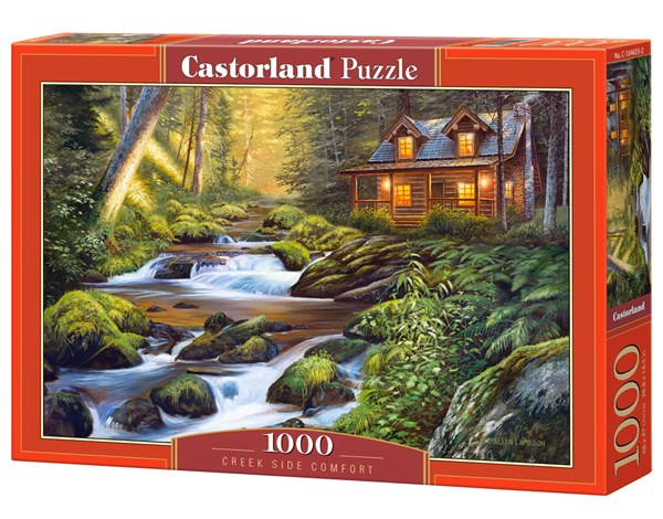 Castorland (C-104635) - "Creek Side Comfort" - 1000 brikker puslespil