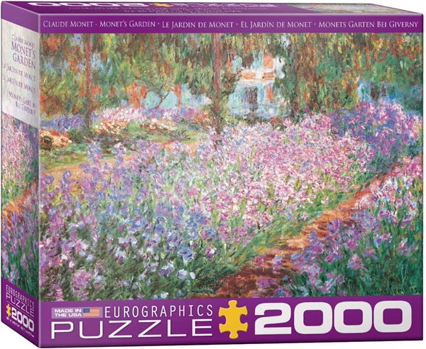 Eurographics (8220-4908) - Claude Monet: "Monet's Have" - 2000 brikker puslespil