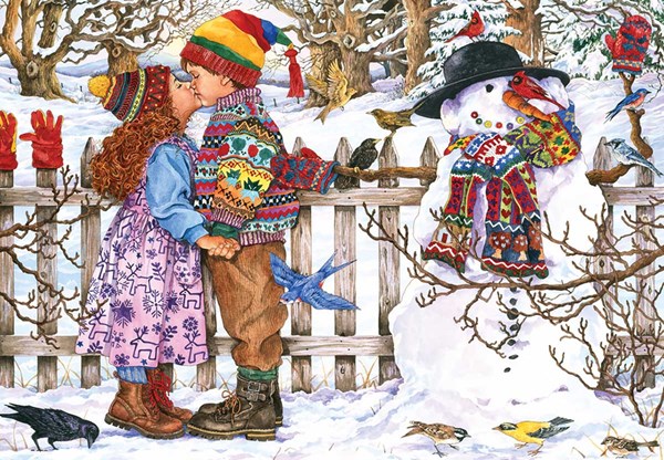 Anatolian (3607) - "First Kiss" - 500 brikker puslespil