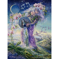 Grafika (00810) - Josephine Wall: "Aquarius" - 2000 brikker puslespil