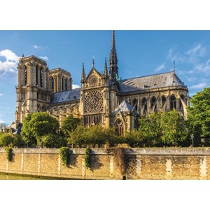 Jumbo (18528) - "Notre Dame de Paris" - 1000 brikker puslespil