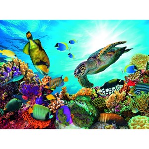 Nathan (871131) - "Coral Reef" - 500 brikker puslespil