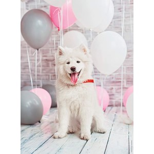 Nathan (87242) - "Samoyed Dog" - 500 brikker puslespil