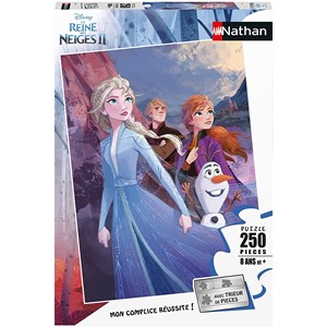 Nathan (86874) - "Frozen 2" - 250 brikker puslespil