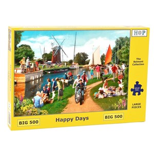 The House of Puzzles (4524) - "Happy Days" - 500 brikker puslespil