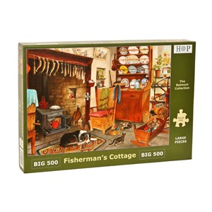 The House of Puzzles (4517) - "Fisherman's Cottage" - 500 brikker puslespil