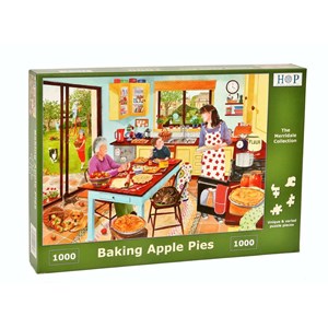The House of Puzzles (4616) - "Baking Apple Pie" - 1000 brikker puslespil