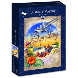 Bluebird Puzzle (70105) - James Mazzotta: "Seas Day" - 1500 brikker puslespil