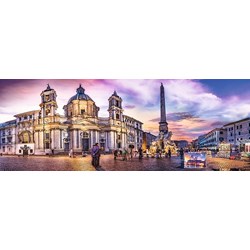 Trefl (29501) - "Piazza Navona, Rome" - 500 brikker puslespil