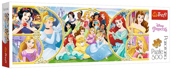Trefl (29514) - "Disney Princess" - 500 brikker puslespil