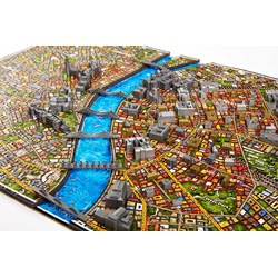 4D Cityscape (40088) - "4D Budapest" - 1200 brikker puslespil