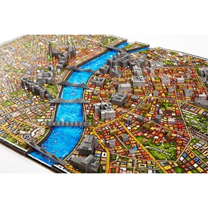 4D Cityscape (40088) - "4D Budapest" - 1200 brikker puslespil