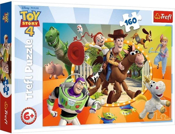 Trefl (15367) - "Toy Story 4" - 160 brikker puslespil