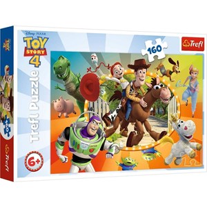Trefl (15367) - "Toy Story 4" - 160 brikker puslespil